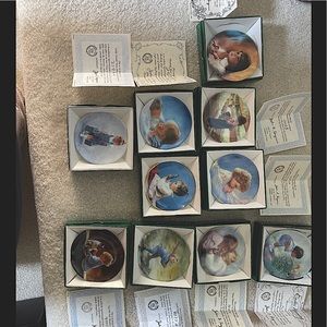 10 Child Collection 3 1/4" mini plate ZOLAN DONALD. Count 10